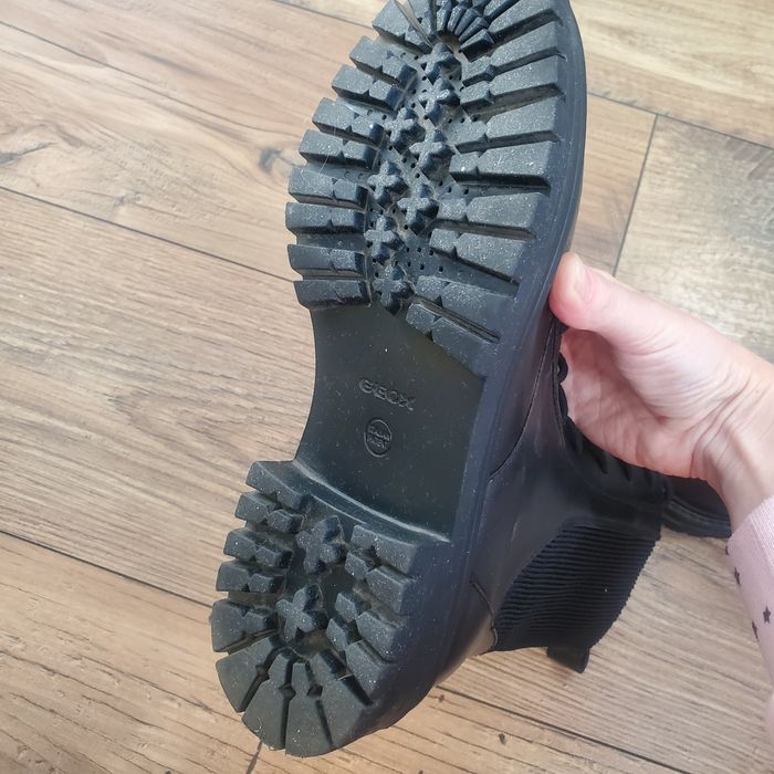 Geox шкіряні жіночи черевики берці ботинки 37р