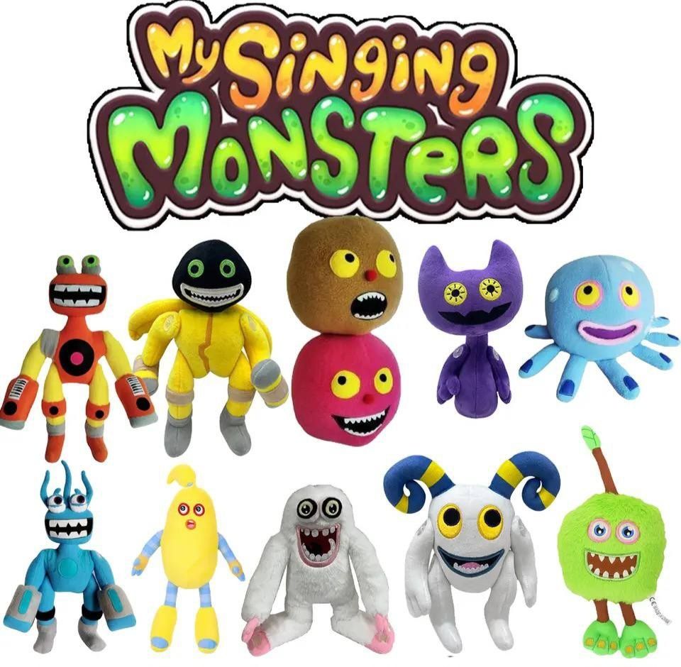 М'які іграшки My Singing Monsters / Мої спiваючi монстри/ ціна за 1 шт