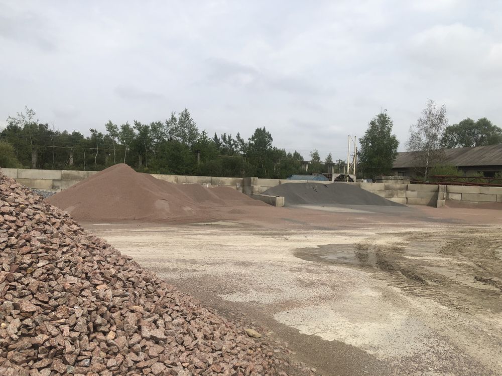 Пісок,щебінь,відсів щебінь для бетону