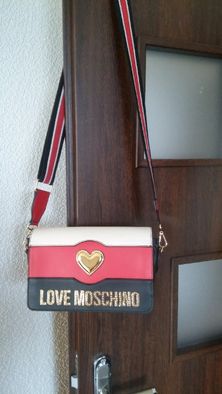 Torebka oryginalna Love Moschino skóra naturalna