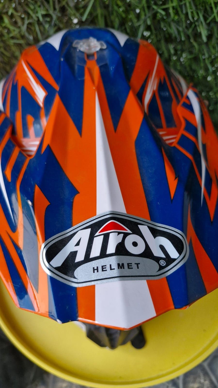 Kask AIROH Cross Twist orange gloss rozmiar S