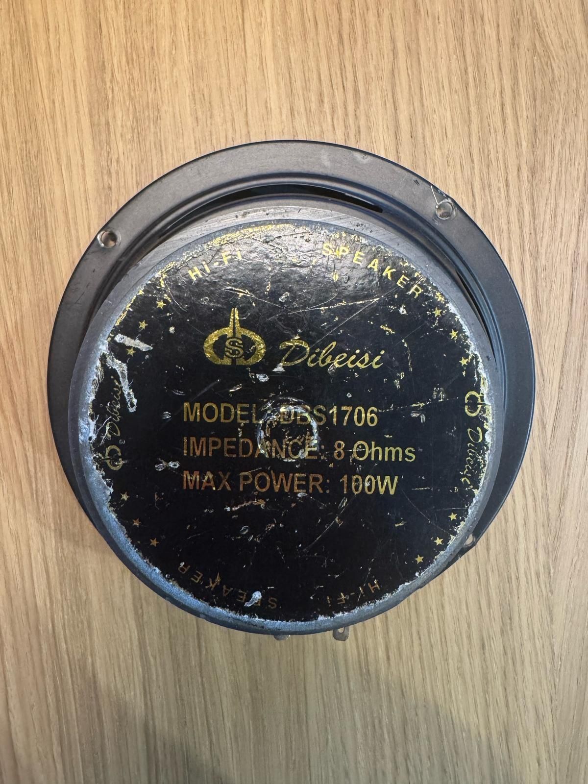 Głośnik 100W 8ohms 16,5 cm DIBEISI