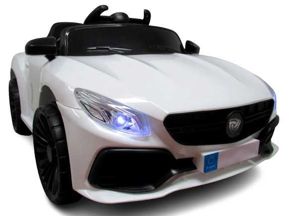 NOWE Auto na akumulator dla dzieci Cabrio Białe Pojazd Samochód - RATY