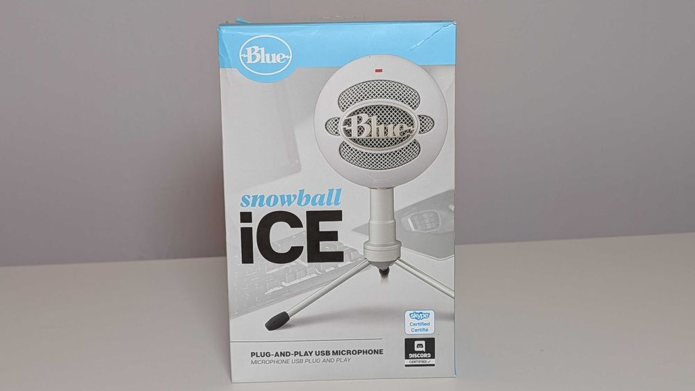 Mikrofon pojemnościowy Blue snowball iCE | Jak nowy