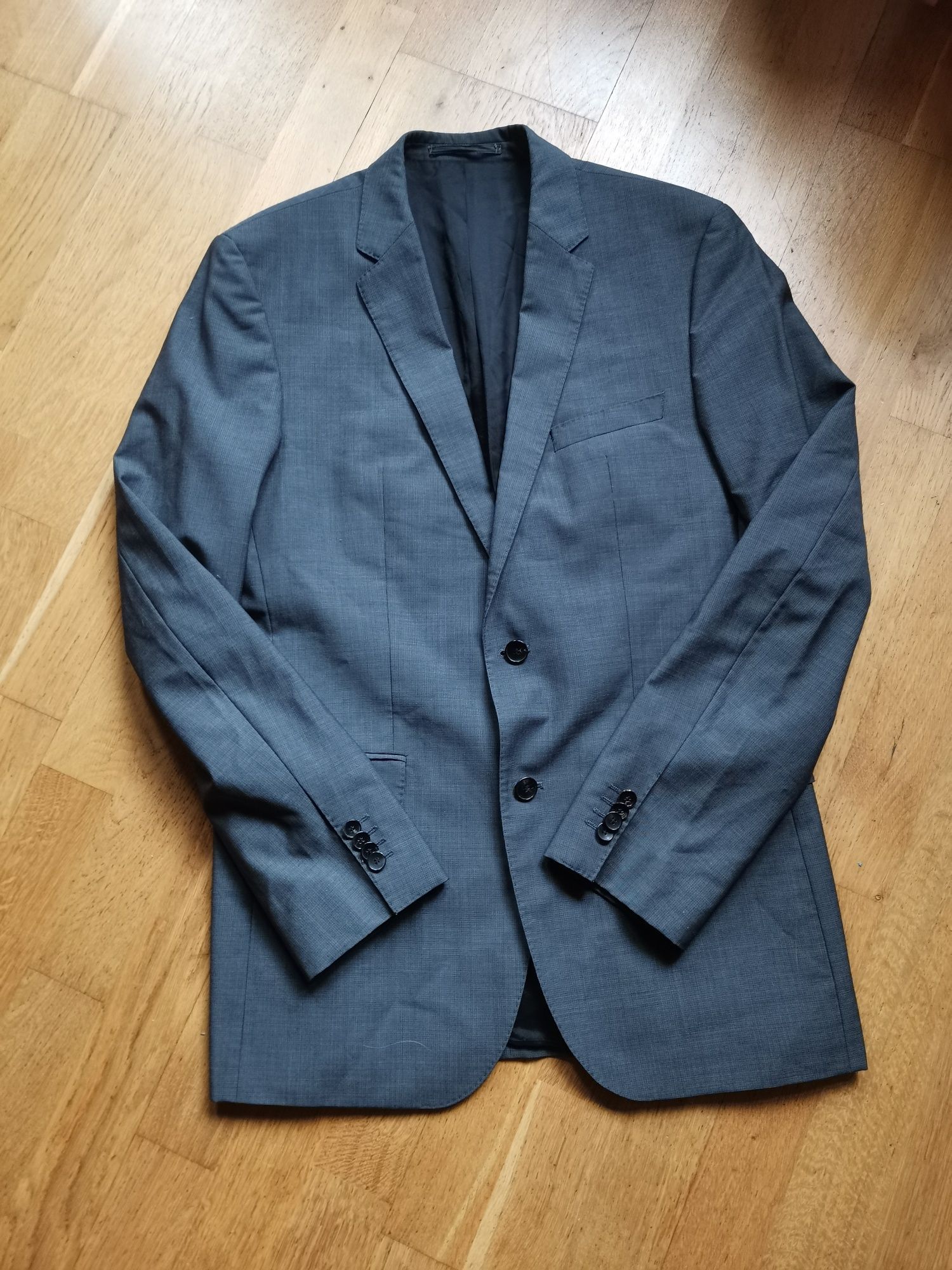 Hugo Boss marynarka premium z żywej wełny L