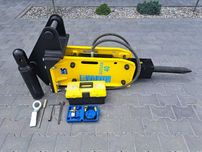 Młot hydrauliczny wyburzeniowy do koparko ładowarki JCB 3CX 4CX 295kg
