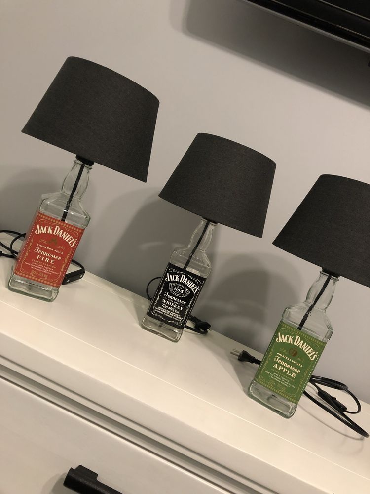 Lampka z butelki Jack Daniels