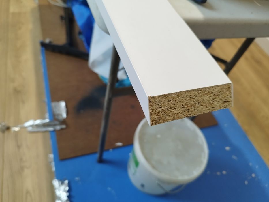 Listwa przypodłogowa biała