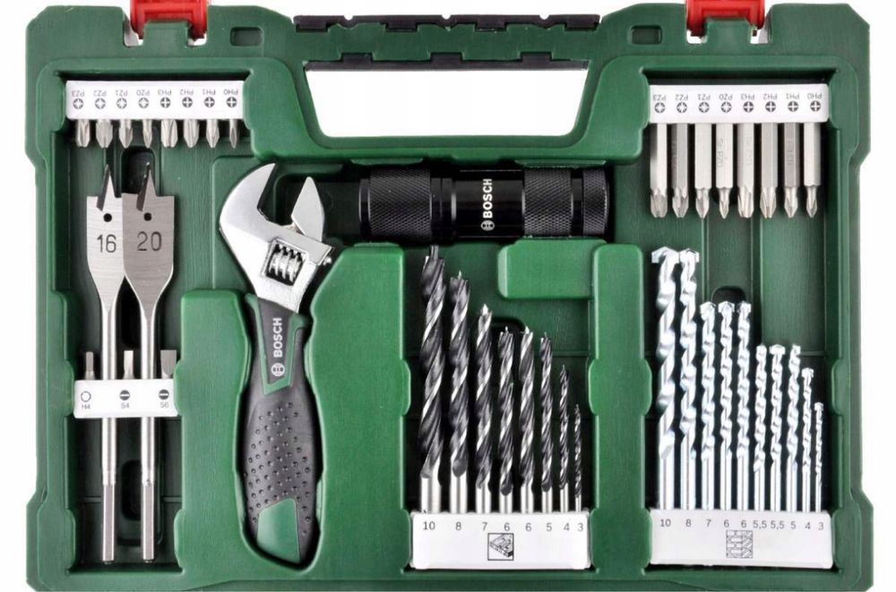 BOSCH Zestaw Wierteł i Końcówek V-line 83 Elementy Walizka