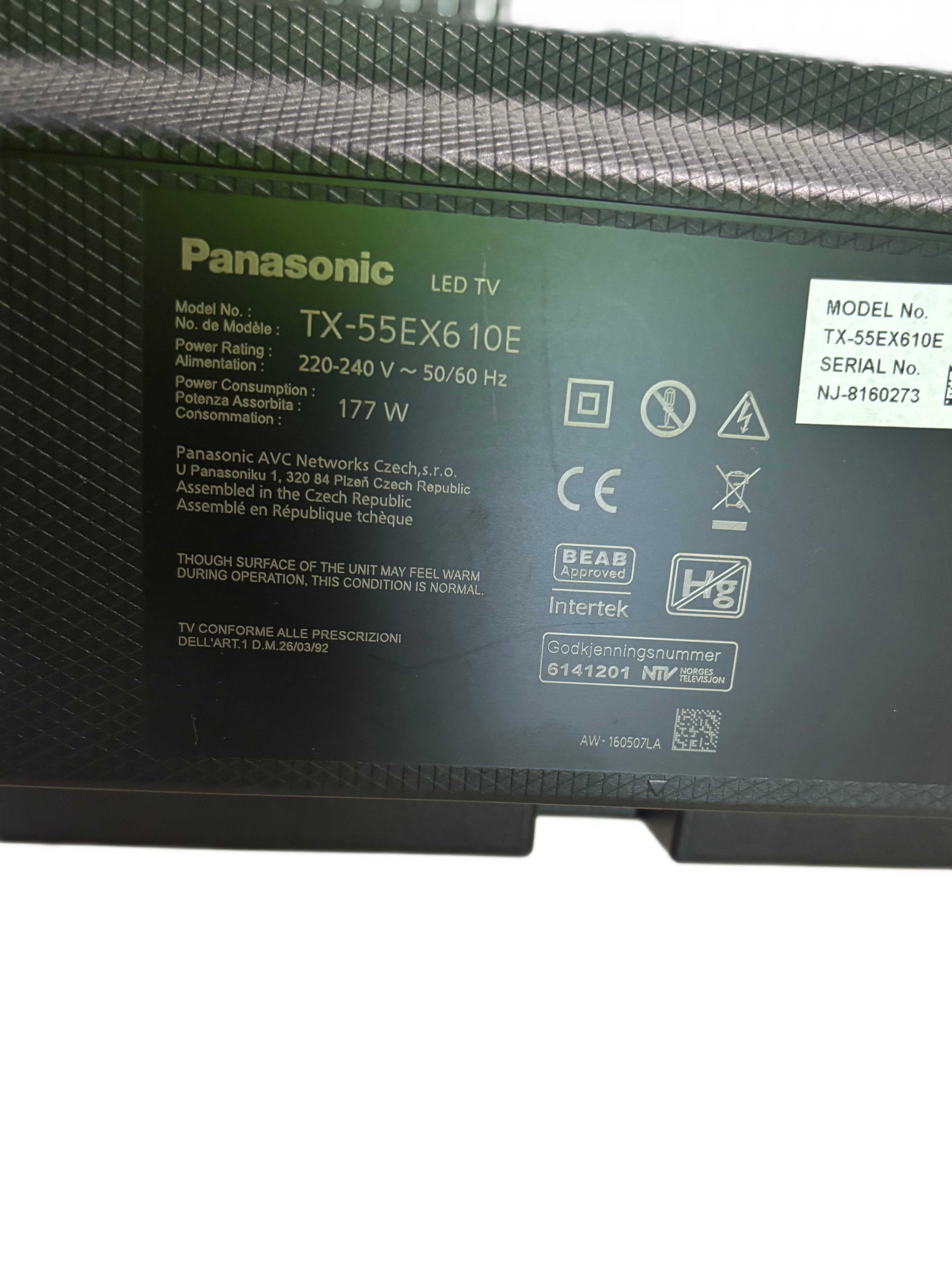 Telewizor PANASONIC TX-55EX610E