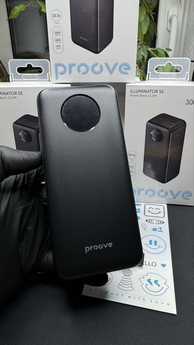 Якісний павер 30000 mAh 22.5w для Айфон павербанк powerbank Proove