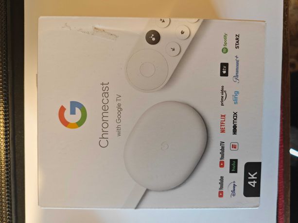Google Chromecast 4.0 4K z  + EXTRA DODATKI Z AMAZON za 1/3 CENY NOWE.