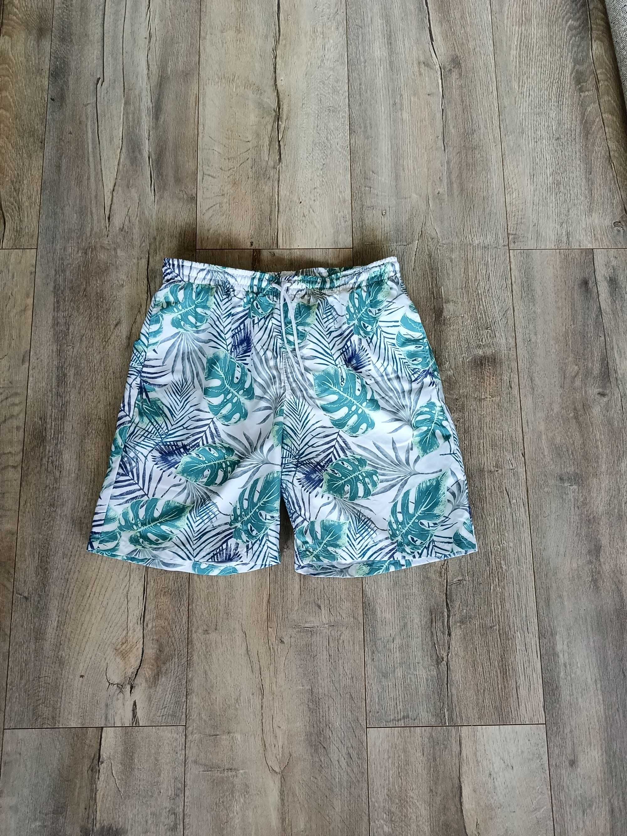 Spodenki kąpielowe szorty do pływania 164/170 cm dla chłopca