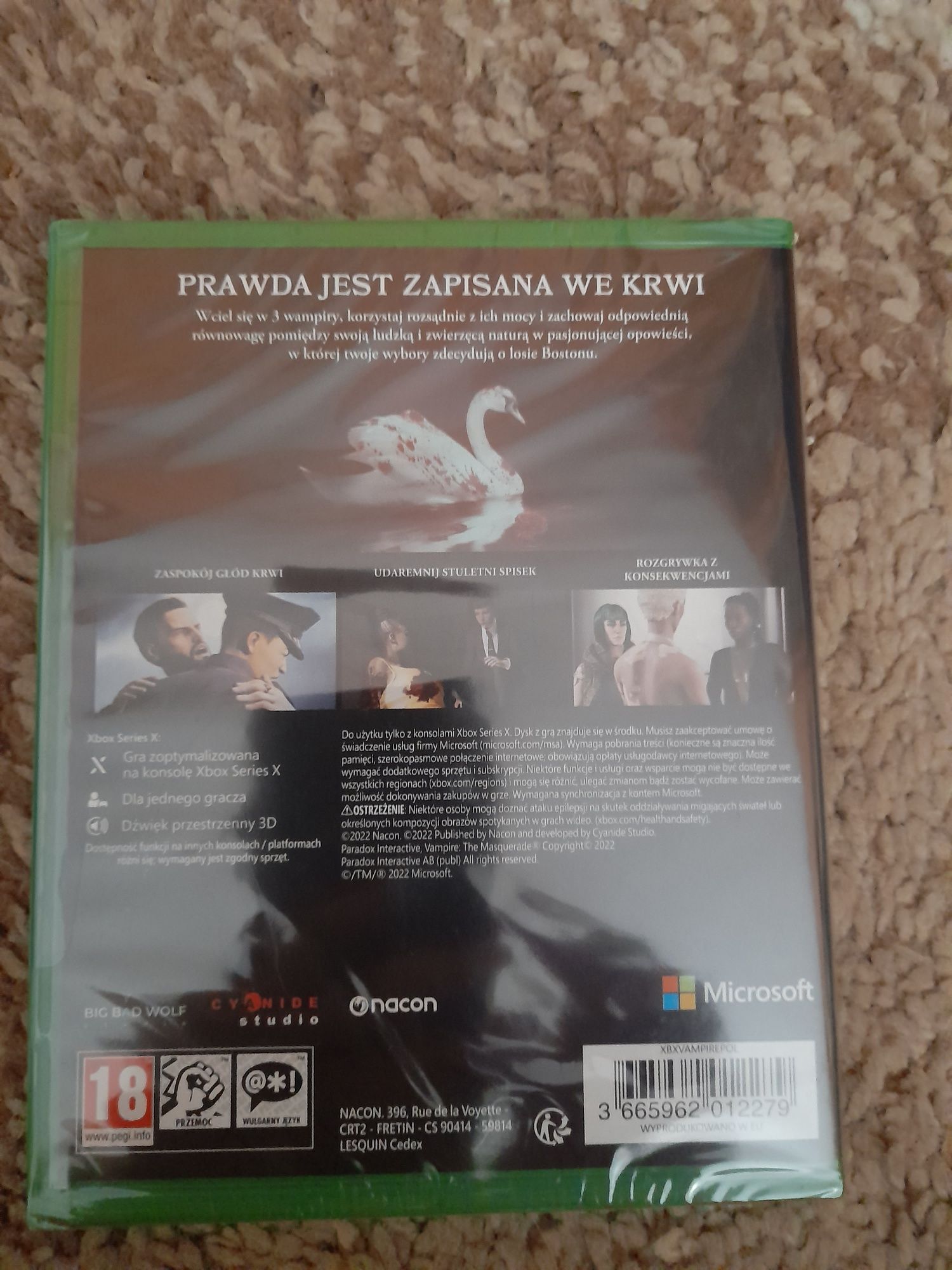 Vampire Swansong Pl Xbox