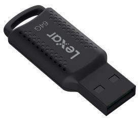 lexar | pamięć usb | jumpdrive v400 | 64 gb | usb 3.0 | czarny