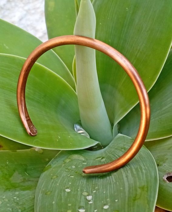 Pulseira de Cobre Maciço. Pulseira Energética. Cobre Verdadeiro.