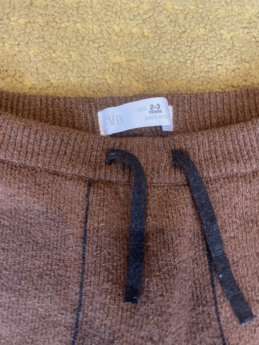 Calças de lã suave bebé menino Zara 2-3A