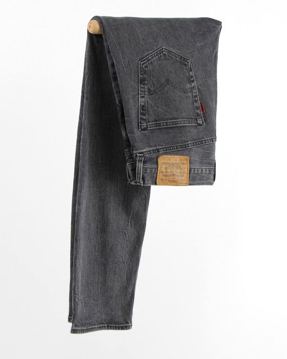 LEVI’S чоловічі сірі джинси 501 Slim Taper. (33/32)