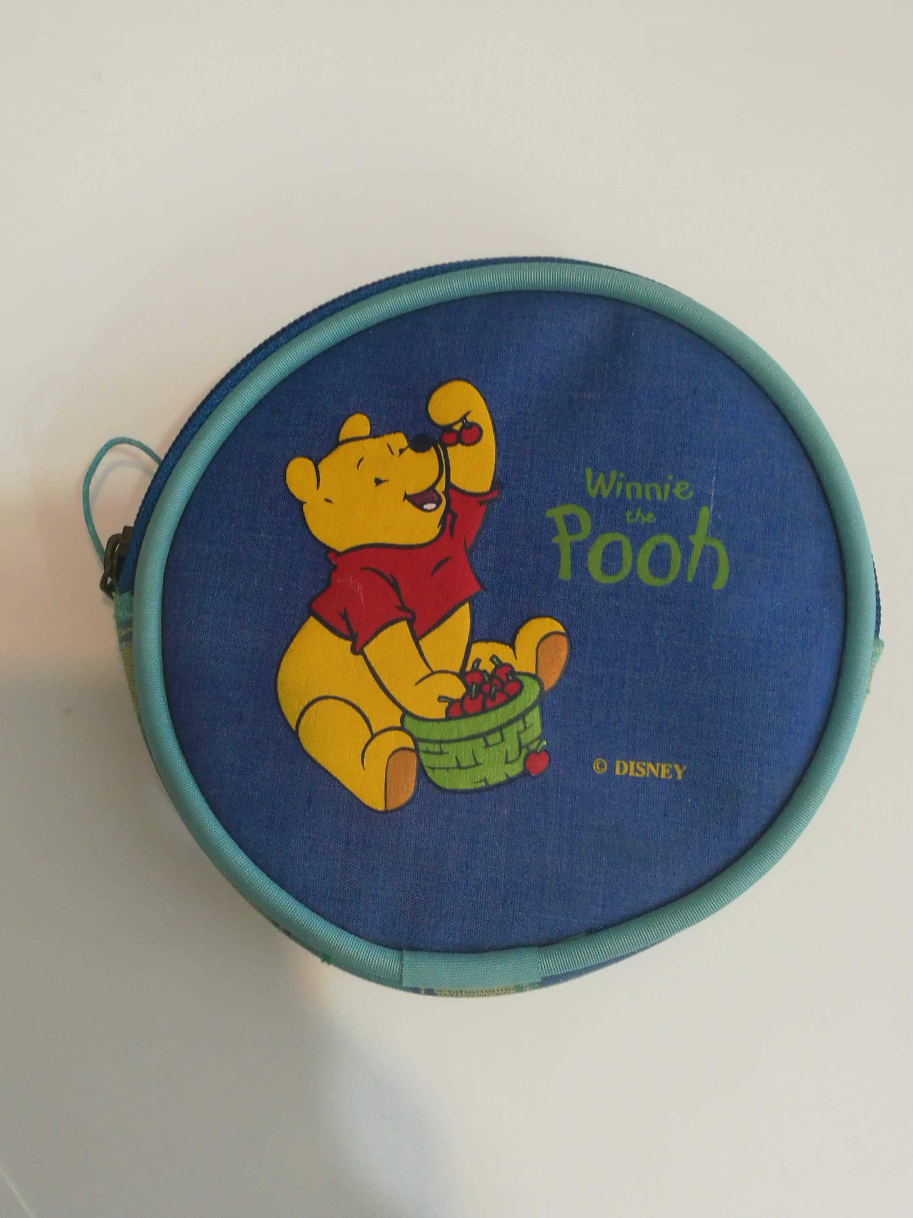 Bolsinha porta moedas circular winnie the pooh