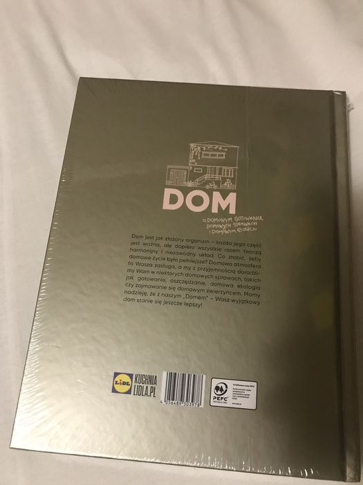 Sprzedam nową nie odgieraną książkę Lidl Dom