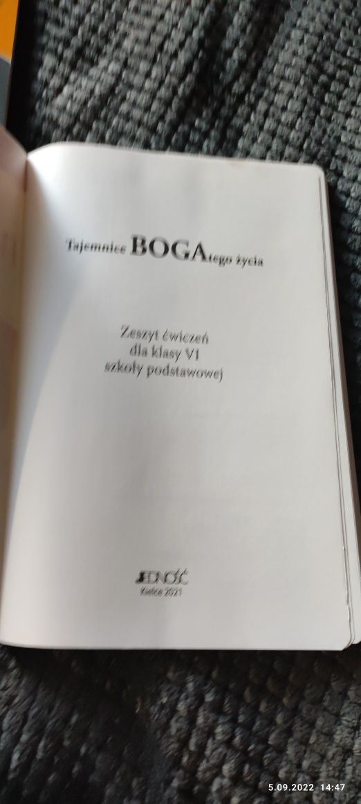 Podrecznik i ćwiczenie do religii komplet Tajemnice bogatego życia 6