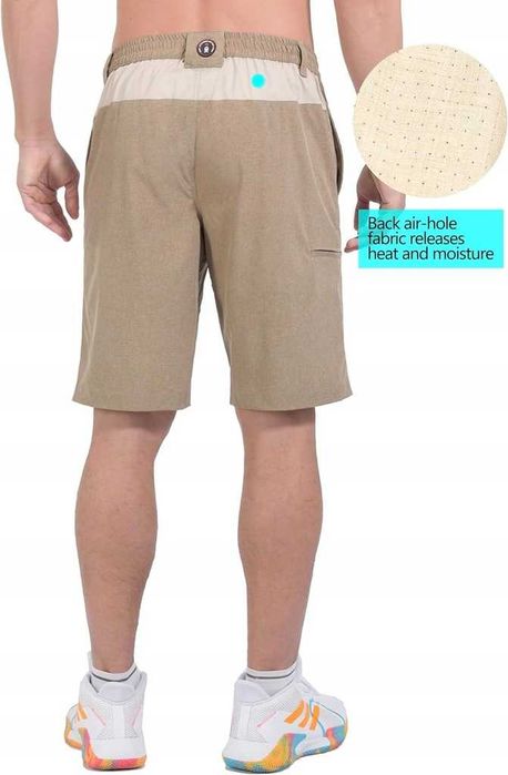 Little Donkey Andy Męskie Szybkoschnące Rozciągliwe Spodenki L/XXL