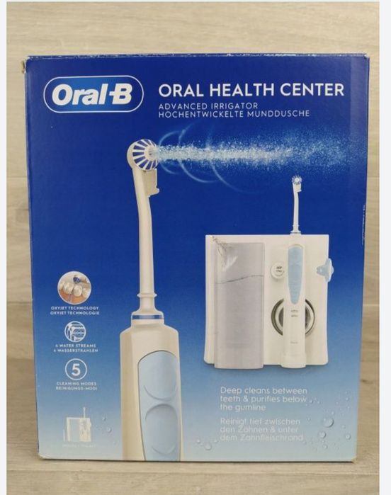 Oral-B Health Center Irygator do użytku domowego technologią Oxyjet