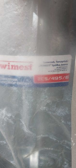Zbiornik hydroforowy