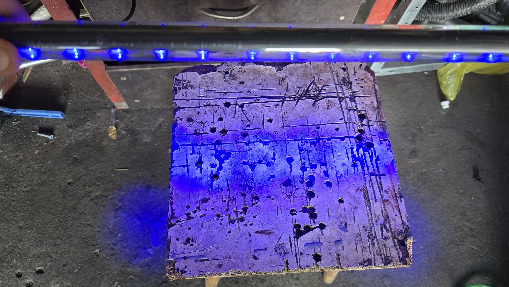 Akwarystyczna lampa belka Led nocna 80cm haqos