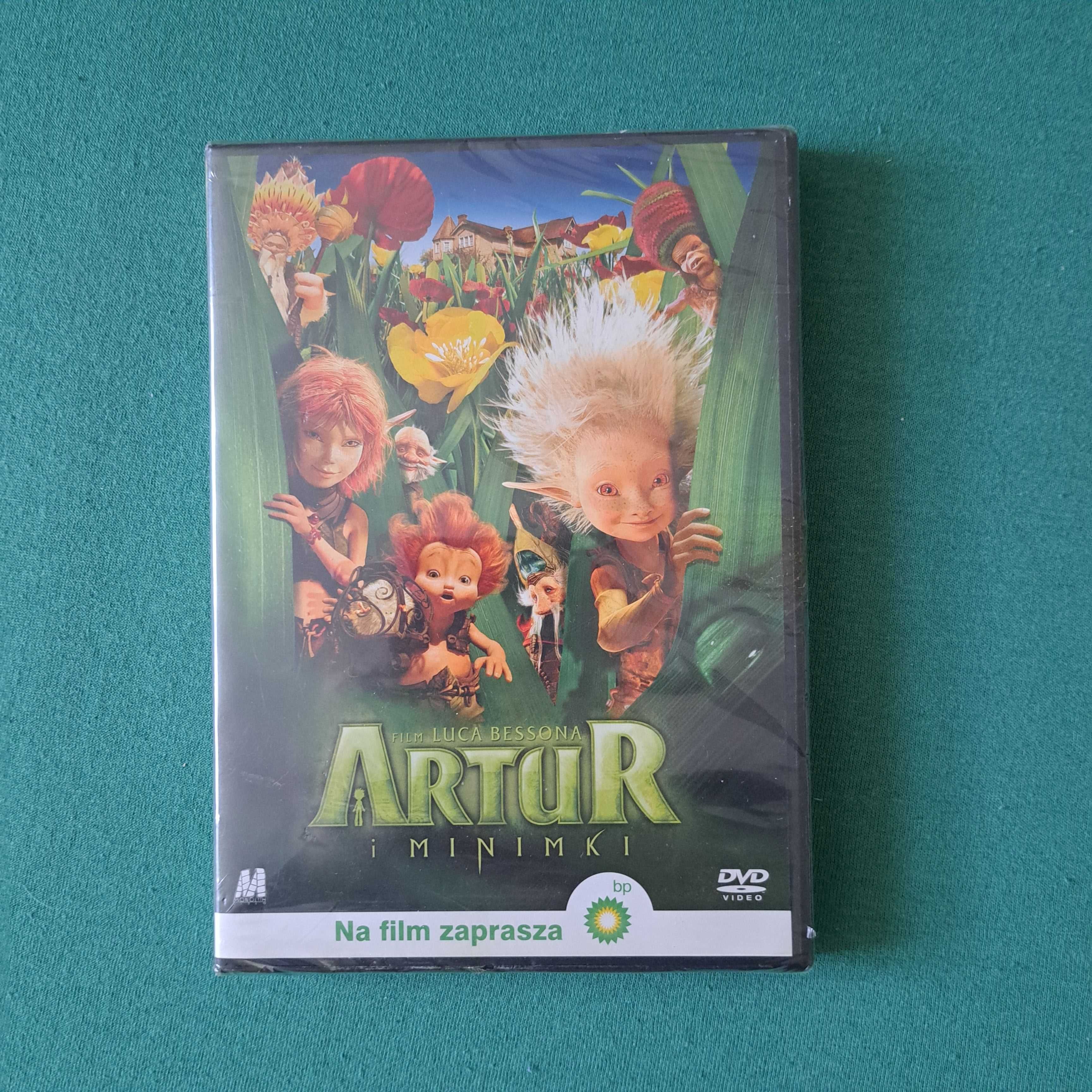 Artur i Minimki Płyta DVD nowa zafoliowana