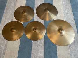 Paiste 2002 black label Crash 18 ride 20 perkusja talerz