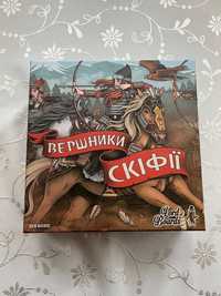 Настільна гра Вершники Скіфії картки у протекторах