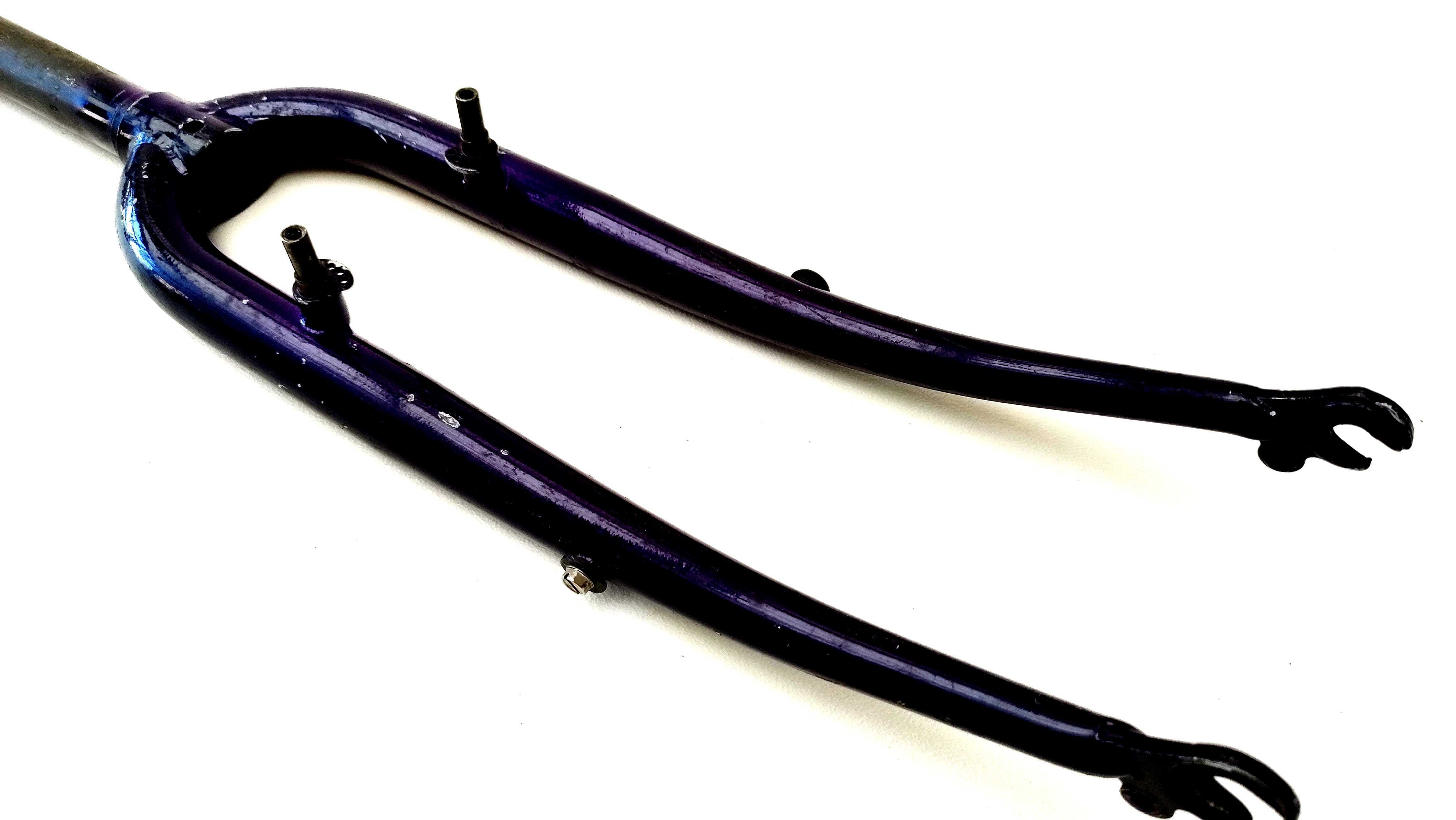 Klasyczny Widelec rowerowy stal Rura 1/8'' koło 28'' Trekkinkg nr 240