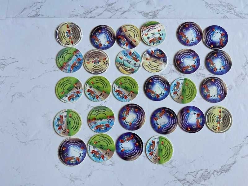 Pokémon Tazos sticker, league, voa e tazos 1, 2 e 3