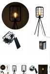 Lampa stojąca RETRO 60 cm
