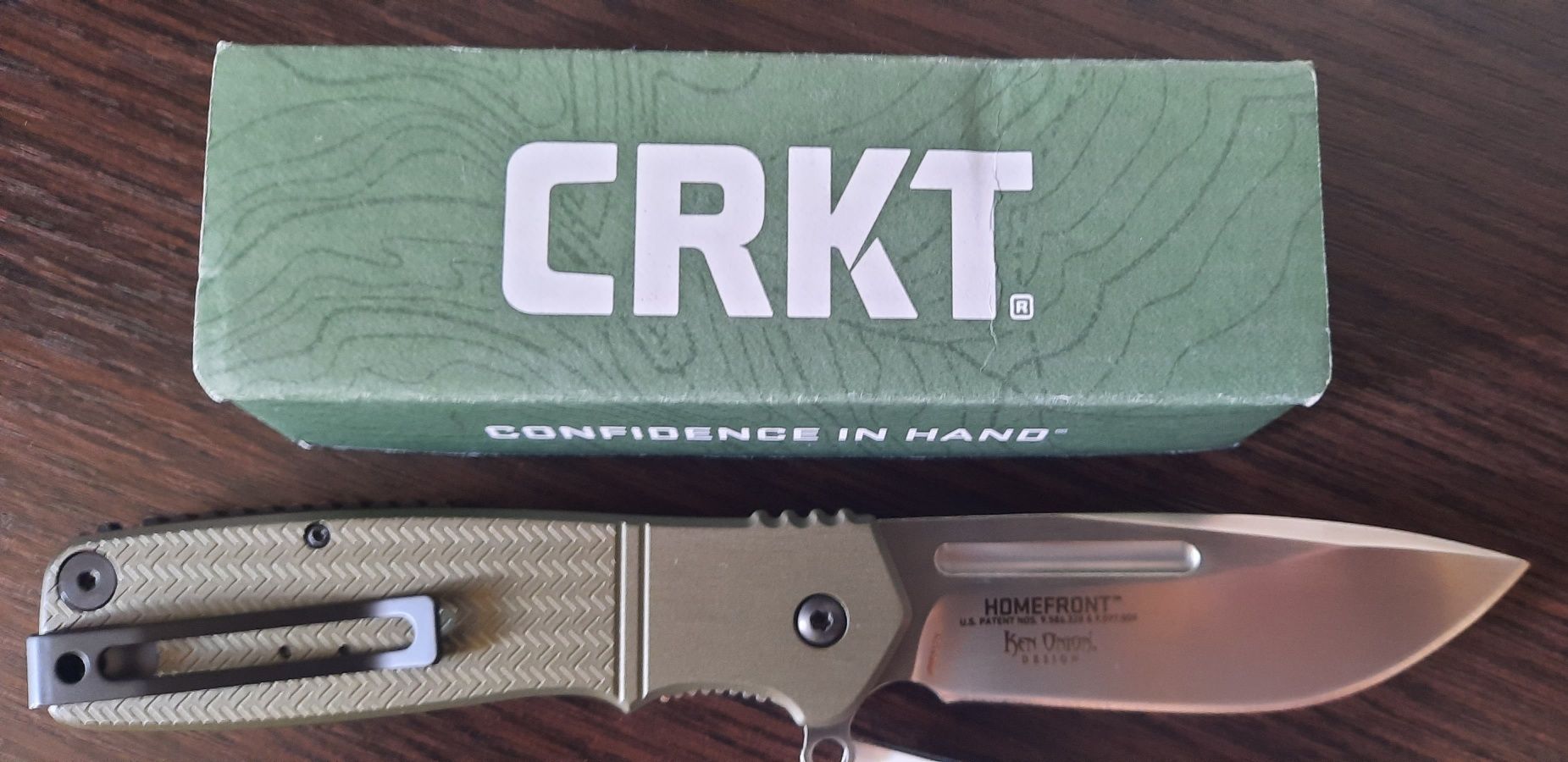 Складной нож CRKT Homefront K270GKP