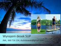 Wynajem, wypożyczalnia Desek SUP Paddle Board BESTWAY HF KAHAWAI 140kg