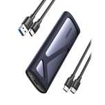 Ugreen kieszeń na dysk SSD M.2 obudowa dysku USB 3.2 Gen 2 szary
