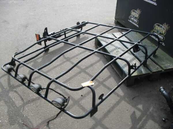 Land Rover Defender 130 ROOFRACK pick Up cabine dupla grade tejadilho