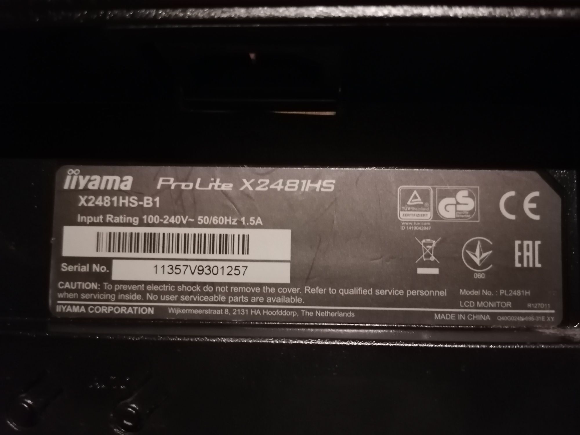 Monitor do komputera iiyama Pro Lite X248