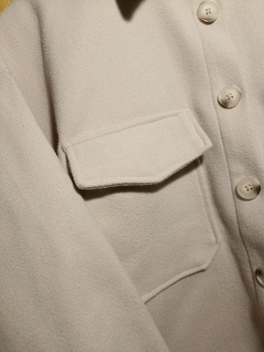 L-XL. Теплая рубашка куртка