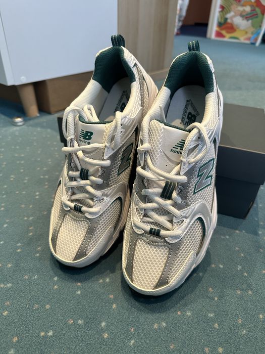 Nowe New Balance 530 biało zielone turkusowe 39,5. Oryginalne Pudełko.
