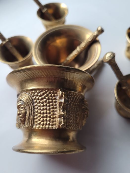 Moździerze mosiężne