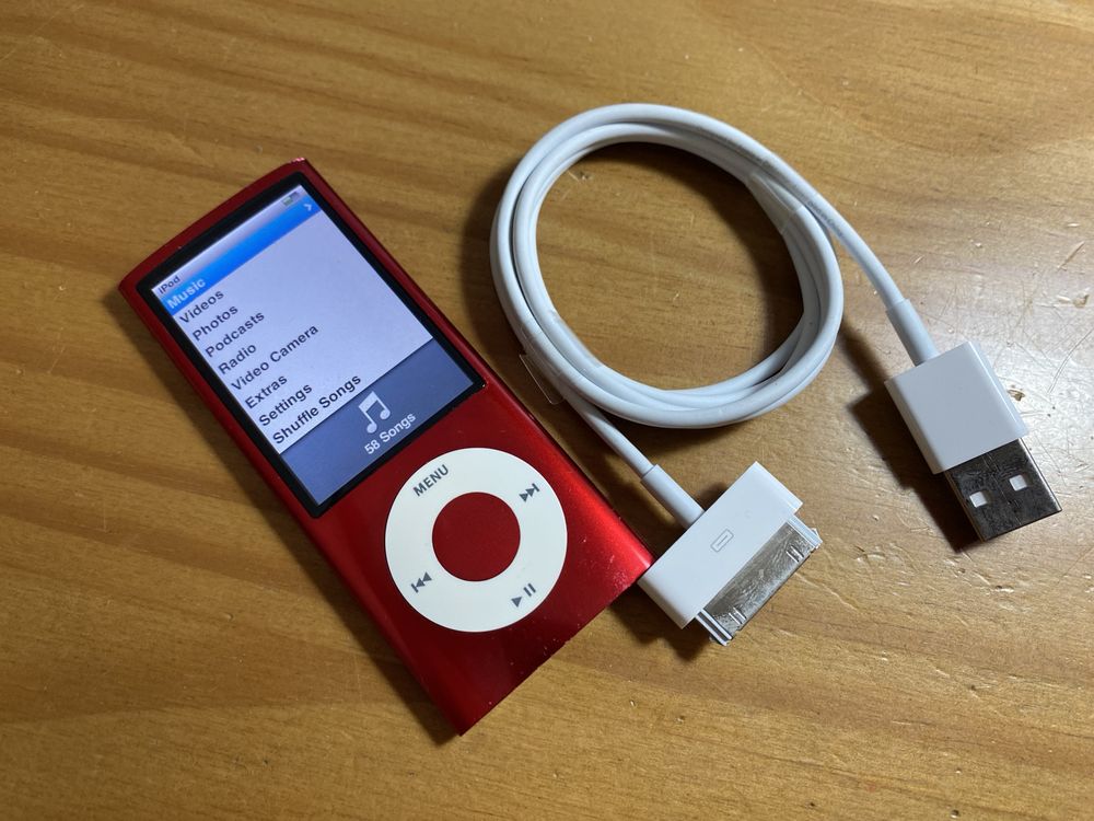 Ipod nano 5gen 8gb Red