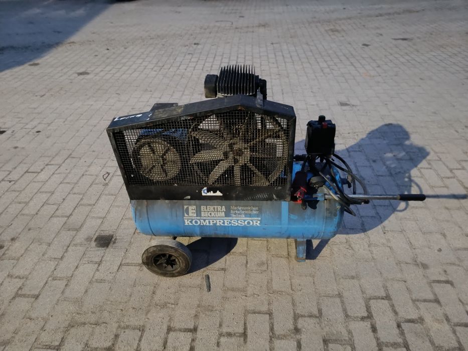 Kompresor dwutłokowy 100l elektra beckum