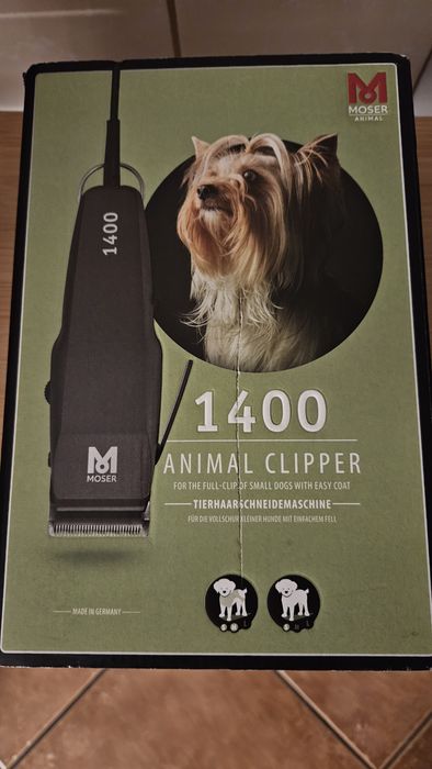 Maszynka do strzyżenia psa Moser Animal Clupper 1400