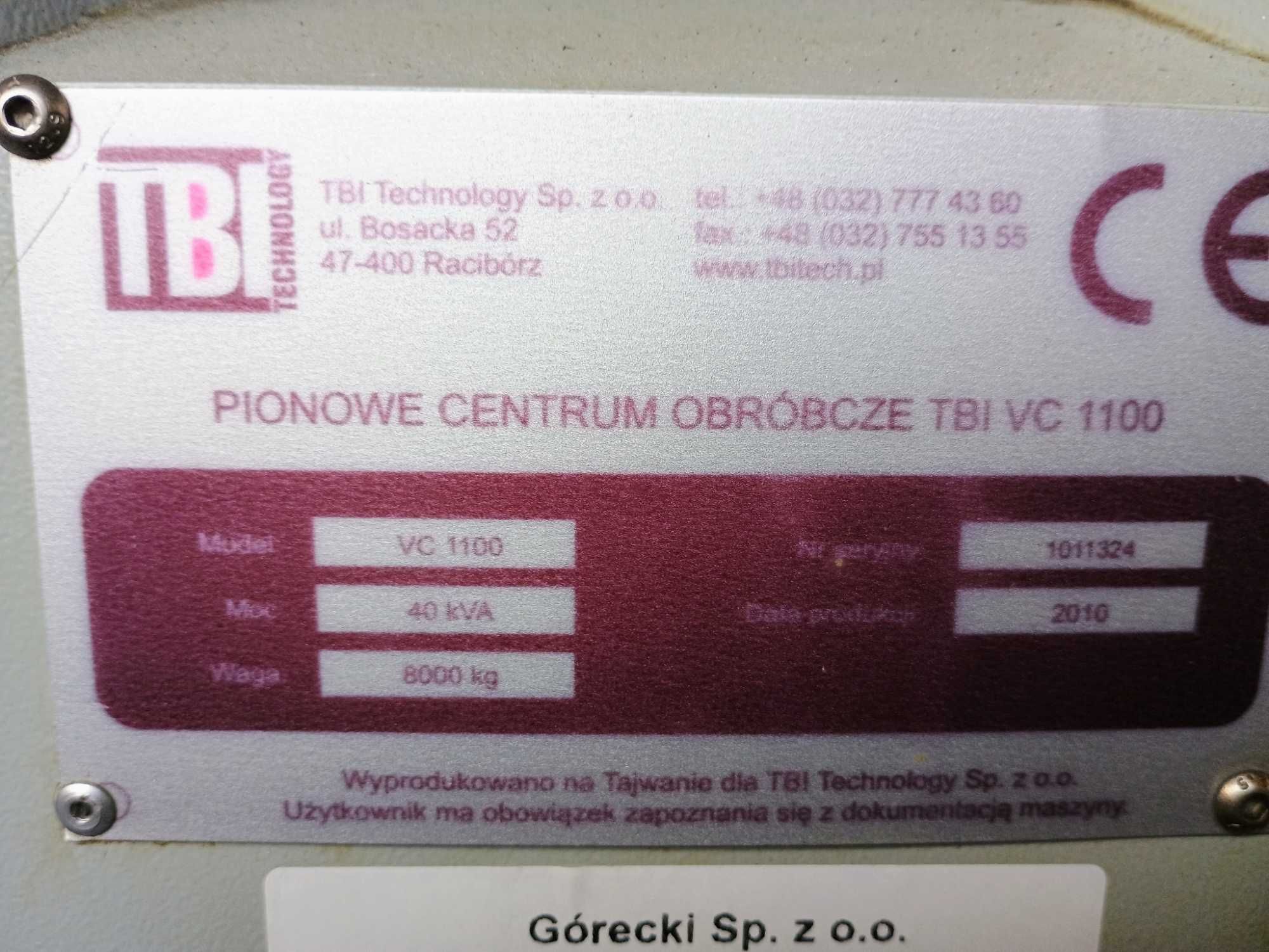 Pionowe centrum obróbcze
