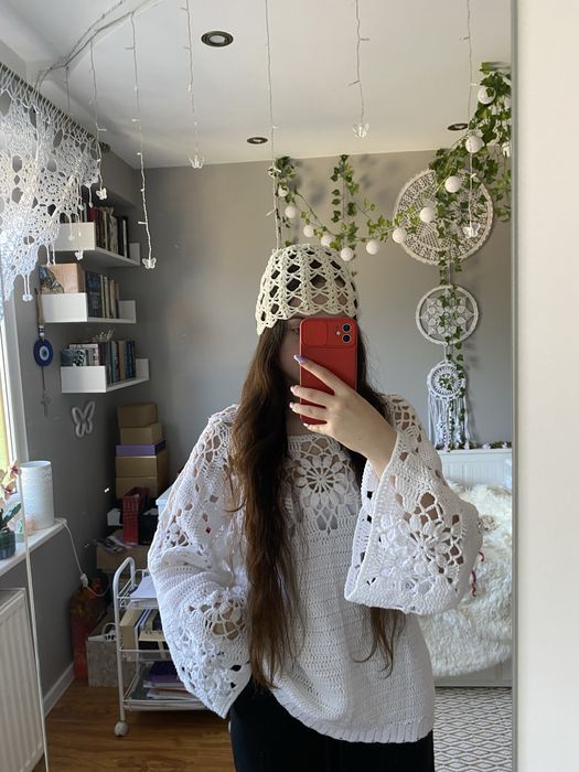 Czapka szydełkowana