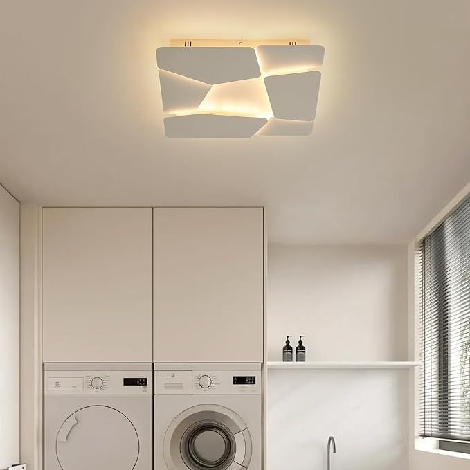 ZenithBeam 50cm Ściemnialna Lampa Sufitowa LED z Pilotem