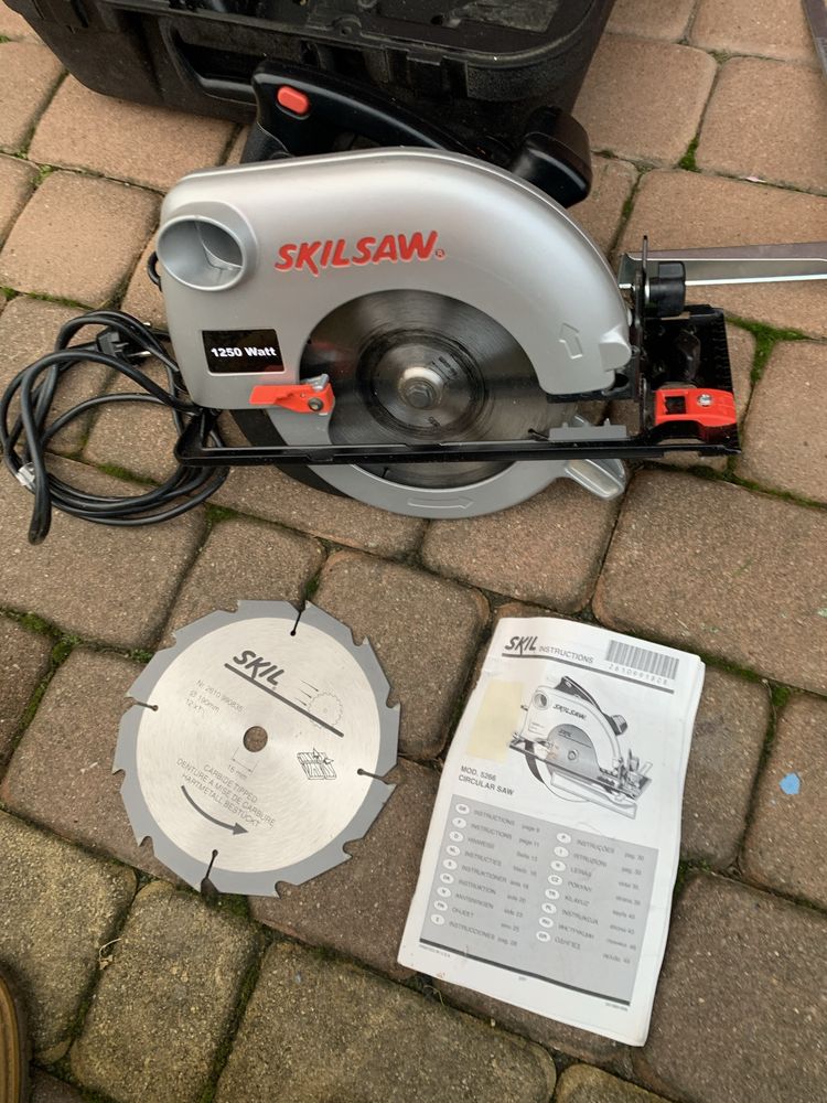 Piła tarczowa Skilsaw 1250W Pilarka Jak Nowa